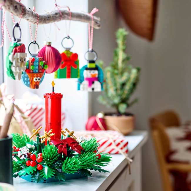 Конструктори LEGO - Конструктор LEGO Iconic Набір різдвяних прикрас (40744)#6