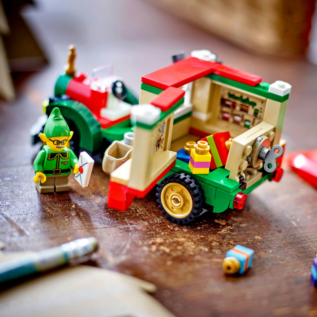 Конструктори LEGO - Конструктор LEGO Iconic Вантажівка Санти (40746)#7