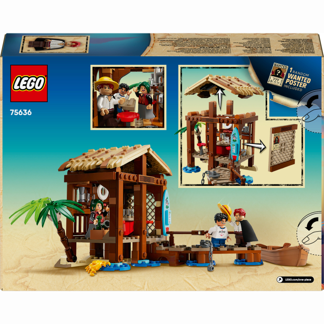 Конструкторы LEGO - Конструктор LEGO One Piece Хижина в Поселке Ветряков (75636)#3
