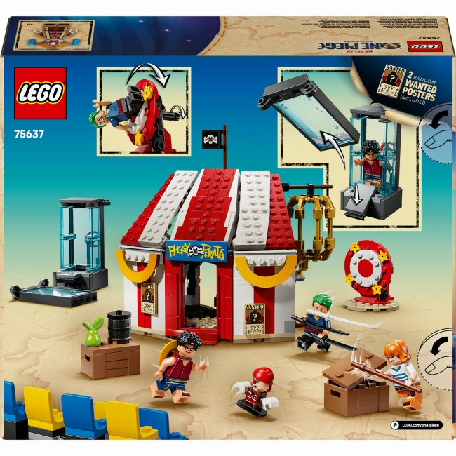 Конструкторы LEGO - Конструктор LEGO One Piece Цирковая палатка клоуна Багги (75637)#3
