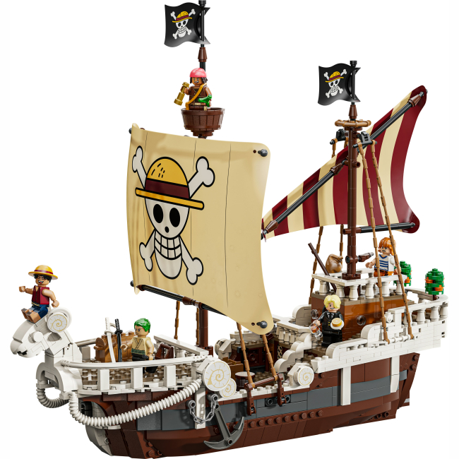 Конструкторы LEGO - Конструктор LEGO One Piece Пиратский корабль «Вездеходный Мерри» (75639)#2