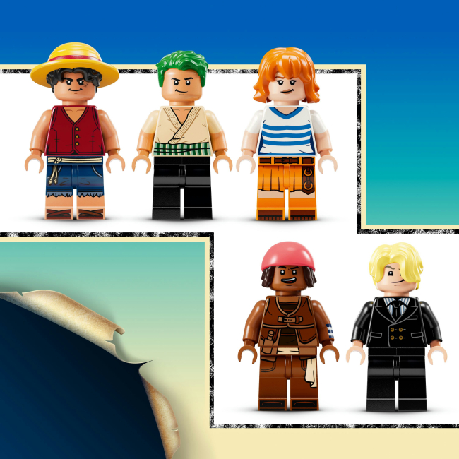 Конструкторы LEGO - Конструктор LEGO One Piece Пиратский корабль «Вездеходный Мерри» (75639)#7
