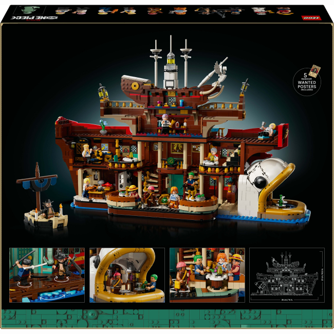 Конструктори LEGO - Конструктор LEGO One Piece Плавучий ресторан «Бараті» (75640)#3