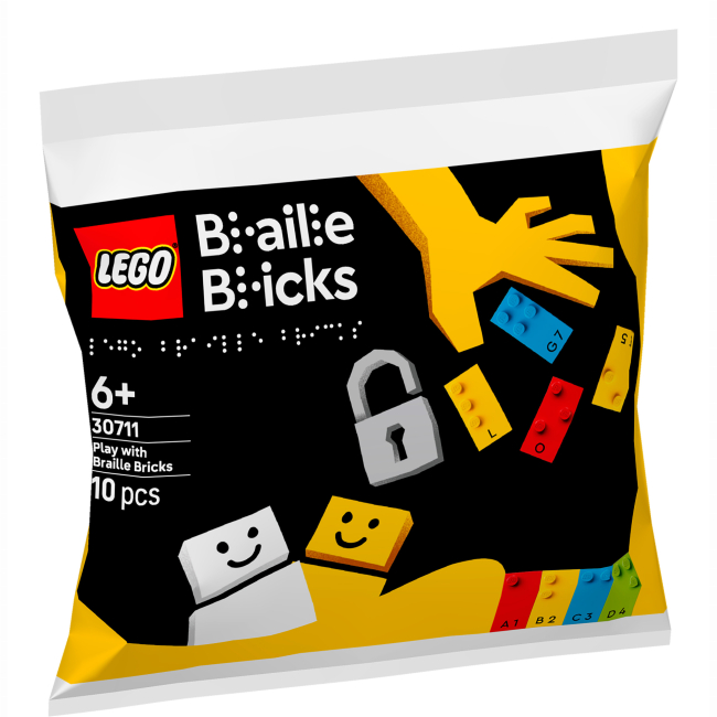 Конструкторы LEGO - Конструктор Lego Игра с кубиками Брайля (30711)#2