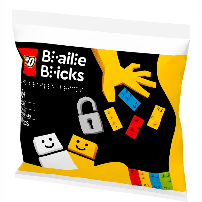 Конструкторы LEGO - Конструктор Lego Игра с кубиками Брайля (30711)#5