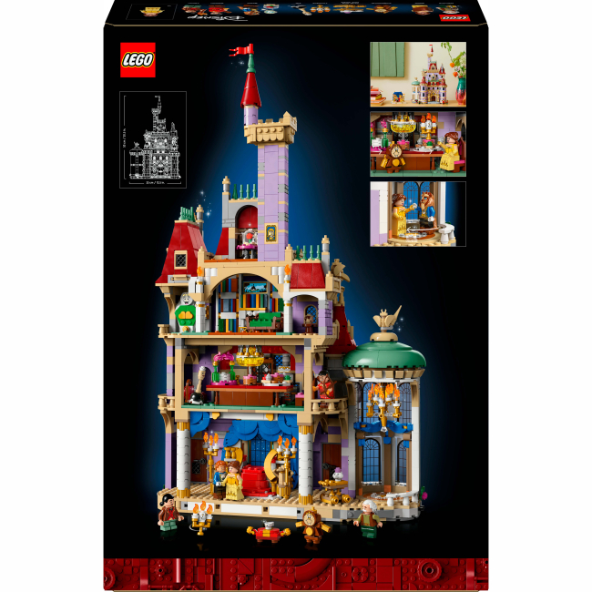 Конструкторы LEGO - Конструктор LEGO Disney Princess Замок Красавицы и Чудовища (43263)#3