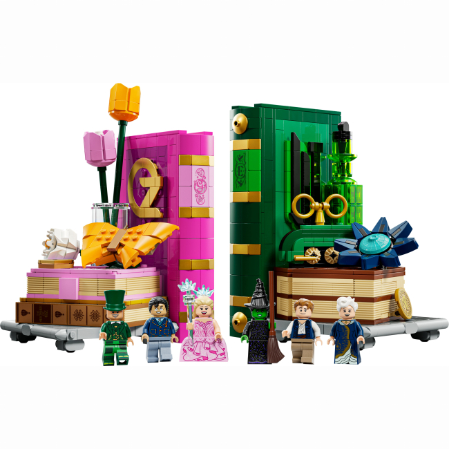 Конструкторы LEGO - Конструктор LEGO Wicked Подставки для книг «Глинда и Эльфаба» (75691)#2