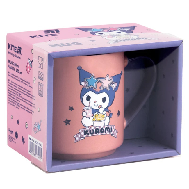 Чашки, склянки - Чашка Kite Kuromi 350 мл (HK25-215-3)#4