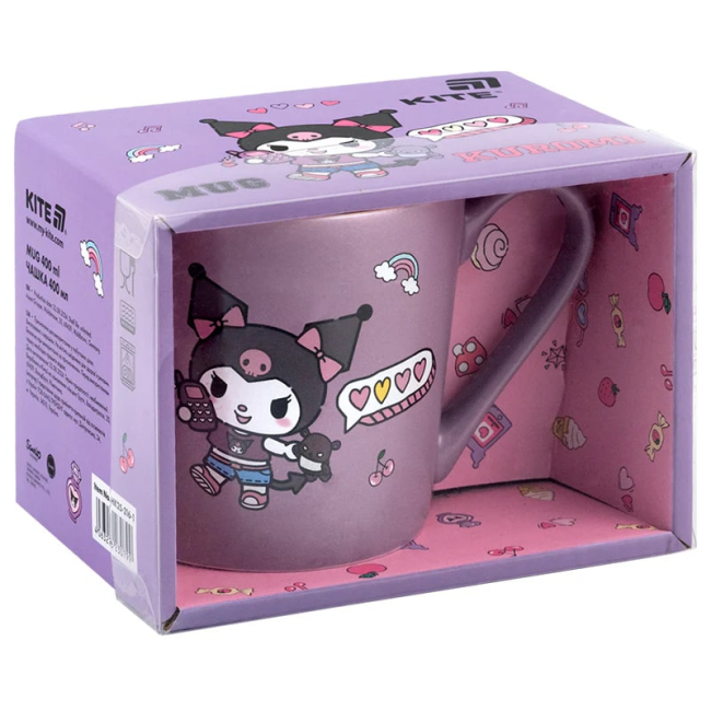 Чашки, стаканы - Чашка Kite Kuromi 400 мл (HK25-216-1)#4