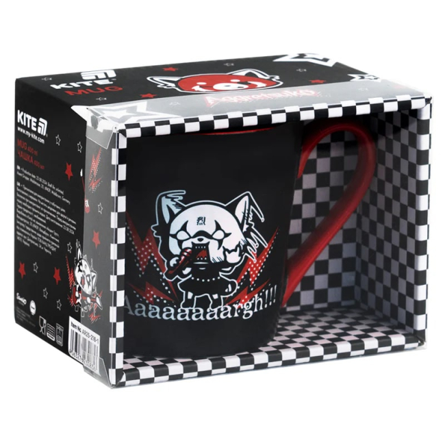 Чашки, склянки - Чашка Kite Aggretsuko 400 мл (AR25-216-1)#4