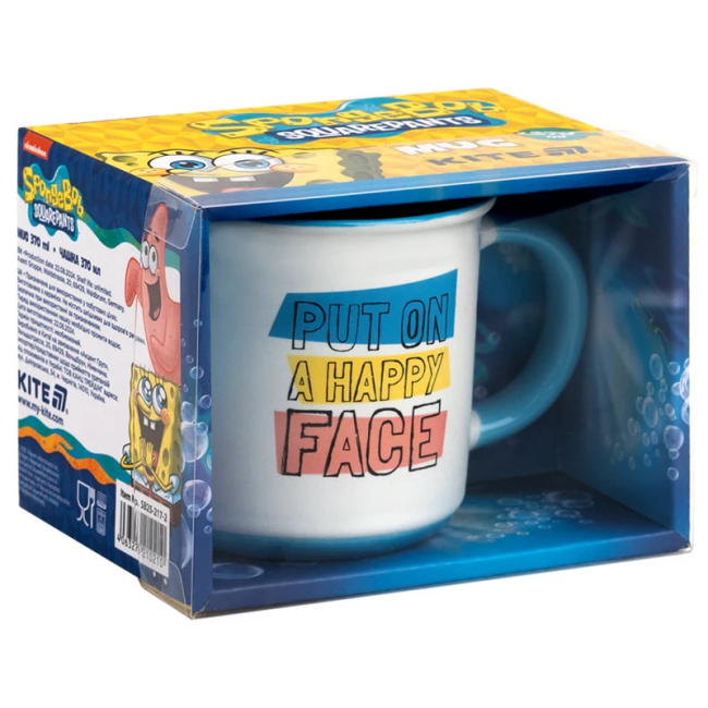 Чашки, склянки - Чашка Kite Sponge Bob 370 мл (SB25-217-2)#4