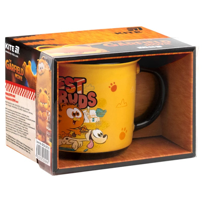 Чашки, склянки - Чашка Kite Garfield 370 мл (GF25-217-2)#4