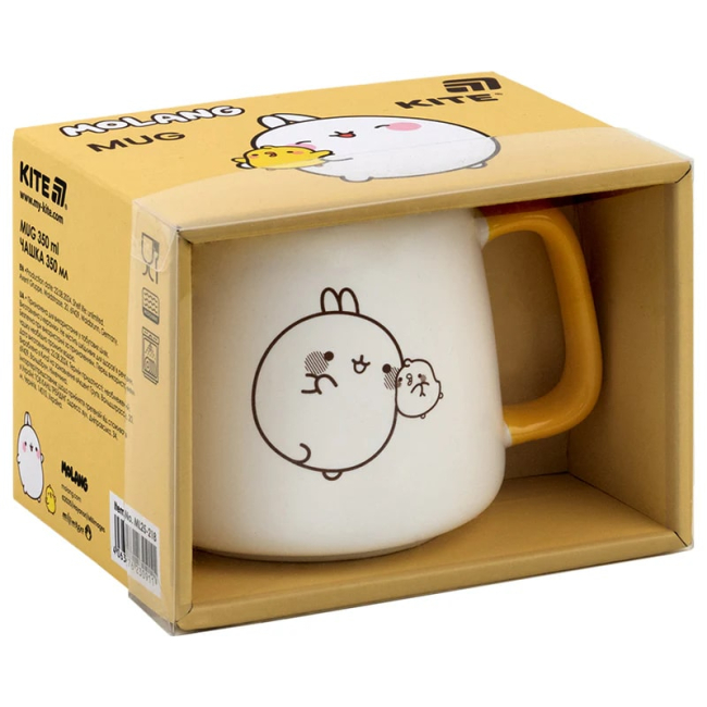 Чашки, склянки - Чашка Kite Molang 350 мл (ML25-218)#4