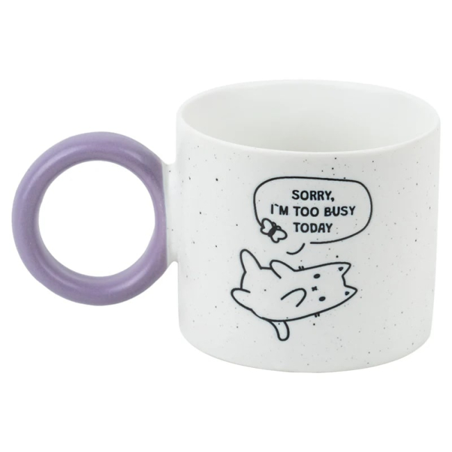 Чашки, стаканы - Чашка Kite Busy cat 370 мл (K25-220-1)#2