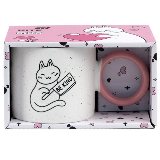 Чашки, склянки - Чашка Kite Be kind 370 мл (K25-220-4)#3