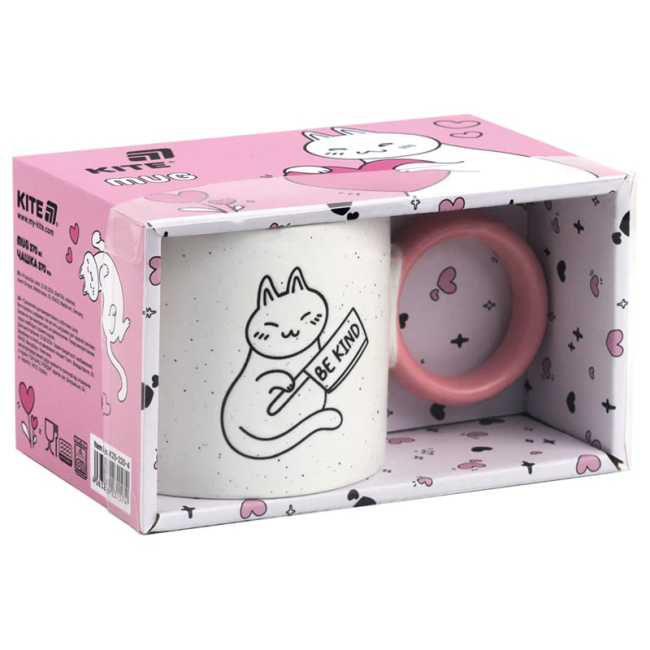 Чашки, склянки - Чашка Kite Be kind 370 мл (K25-220-4)#4