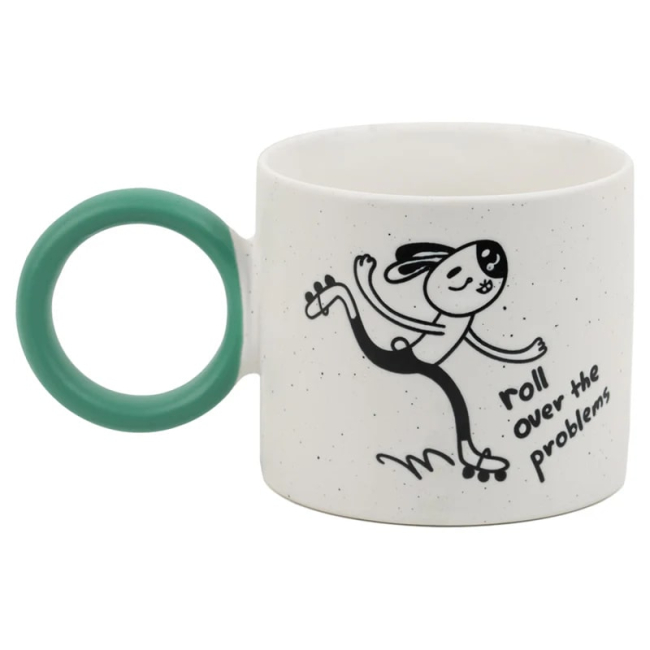 Чашки, стаканы - Чашка Kite Roller bunny 370 мл (K25-220-6)#2