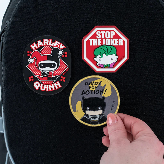 Бижутерия и аксессуары - Набор бейджей на липучке Kite DC Comics Justice League 3 шт (DC24-3012-2)#4