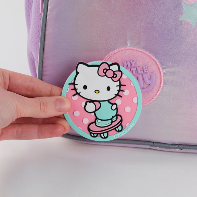 Бижутерия и аксессуары - Бейдж на липучке Kite Hello Kitty (HK25-3011-1)#4