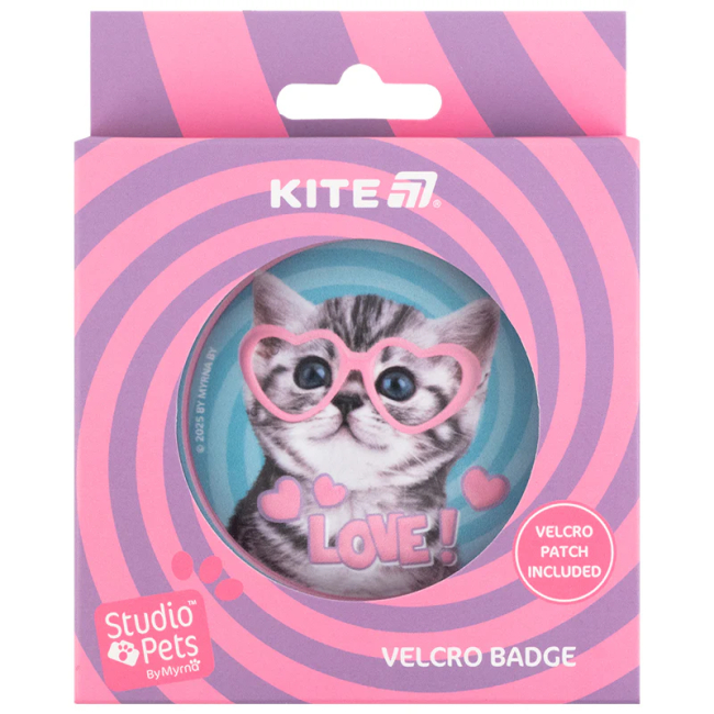 Бижутерия и аксессуары - Бейдж на липучке Kite Studio Pets (SP25-3011)#3