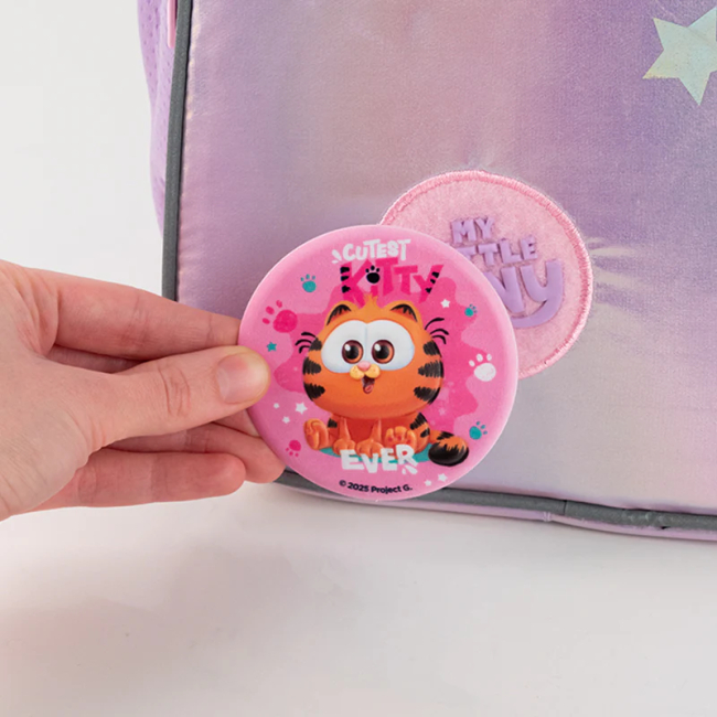 Бижутерия и аксессуары - Бейдж на липучке Kite Garfield (GF25-3011)#4