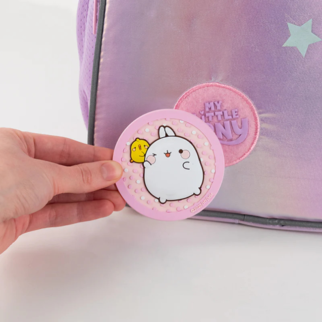 Бижутерия и аксессуары - Бейдж на липучке Kite Molang (ML25-3011)#4