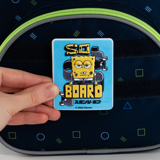 Бижутерия и аксессуары - Бейдж на липучке Kite SpongeBob SquarePants (SB25-3011)#4