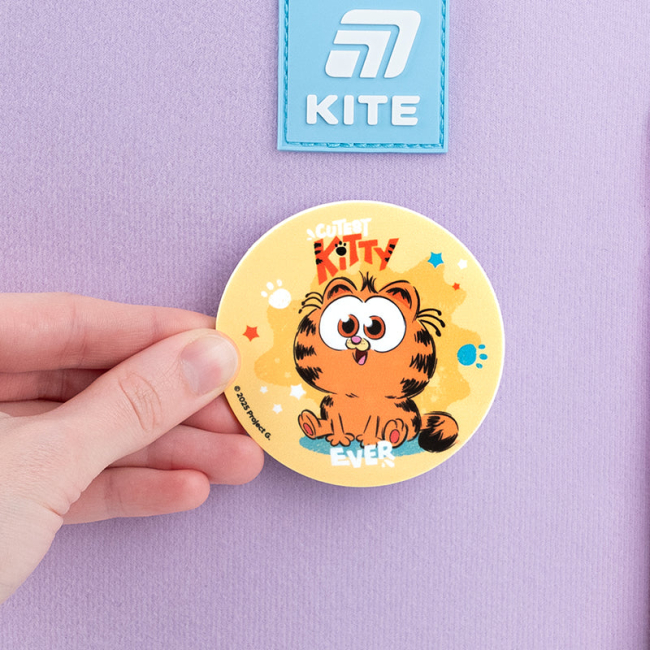 Бижутерия и аксессуары - Набор бейджов на липучке и подвеска Kite Garfield (GF25-3010)#4