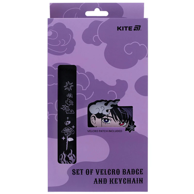 Бижутерия и аксессуары - Набор бейдж на липучке и подвеска Kite (K25-3010-1)#3