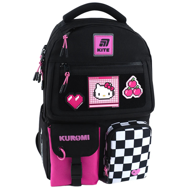 Бижутерия и аксессуары - Набор бейджей на липучке Kite Hello Kitty 3 шт (HK25-3012-2)#5