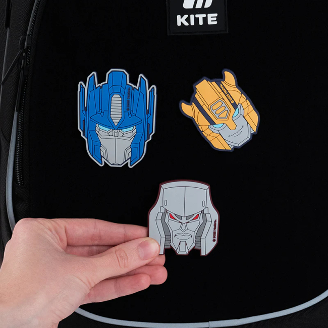 Бижутерия и аксессуары - Набор бейджей на липучке Kite Transformers 3 шт (TF25-3012)#4