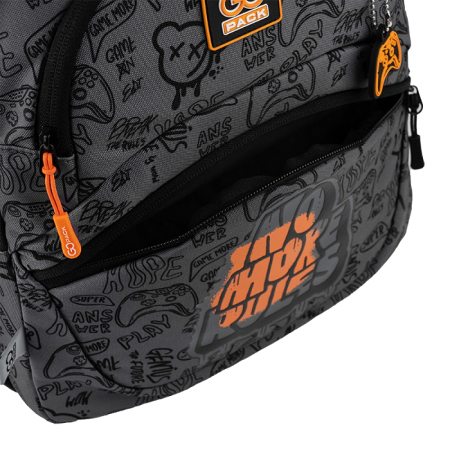 Рюкзаки та сумки - Рюкзак GoPack Education No More Rules (GO25-175M-5)#6