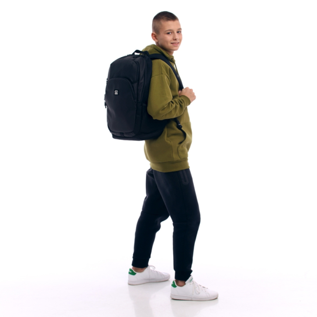 Рюкзаки и сумки - Рюкзак GoPack Education Teens черный (GO25-185L-2)#9