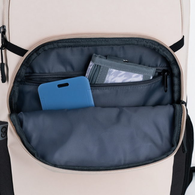 Рюкзаки и сумки - Рюкзак GoPack Education Teens бежевый (GO25-185L-3)#6