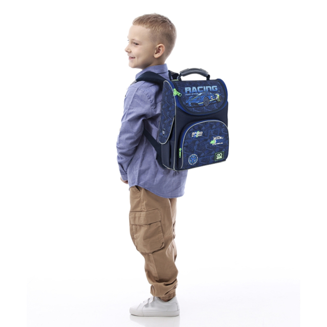Рюкзаки та сумки - Рюкзак GoPack Education Racing каркасний (GO25-5001S-6)#9