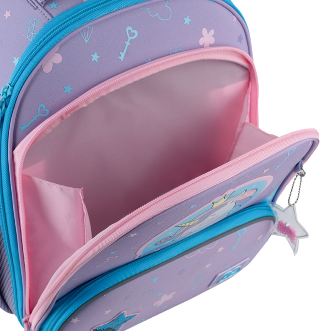 Рюкзаки и сумки - Рюкзак GoPack Education Fairytale Unicorn каркасный (GO25-597M-3)#7