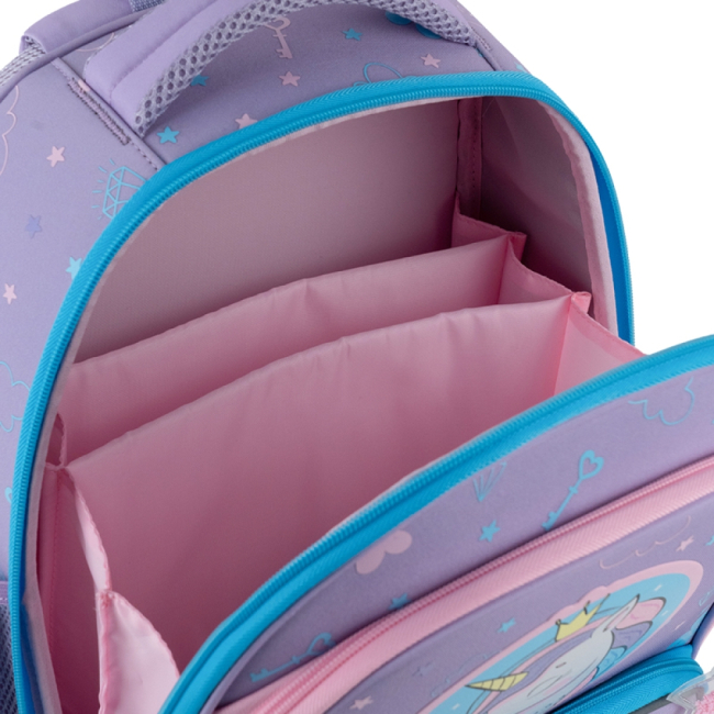 Рюкзаки и сумки - Рюкзак GoPack Education Fairytale Unicorn каркасный (GO25-597M-3)#8