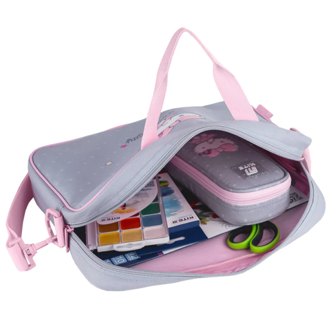 Рюкзаки и сумки - Школьная текстильная сумка Kite Hello Kitty (HK25-589-1)#4