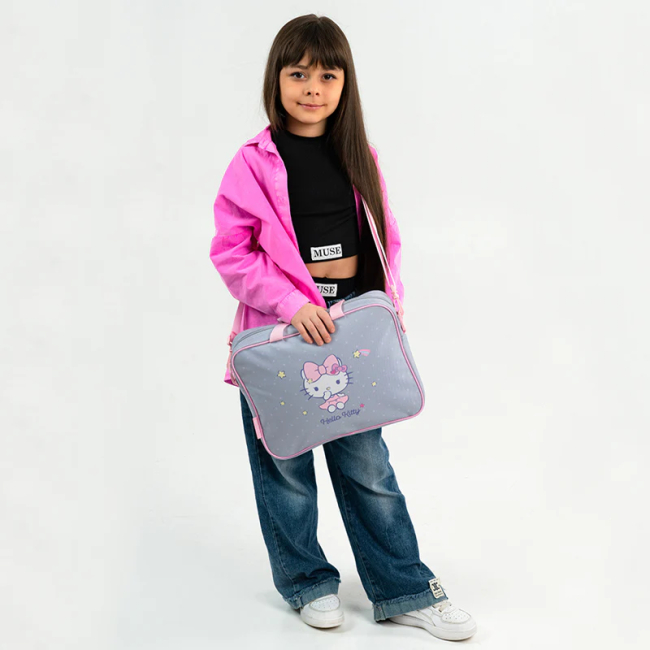 Рюкзаки и сумки - Школьная текстильная сумка Kite Hello Kitty (HK25-589-1)#5