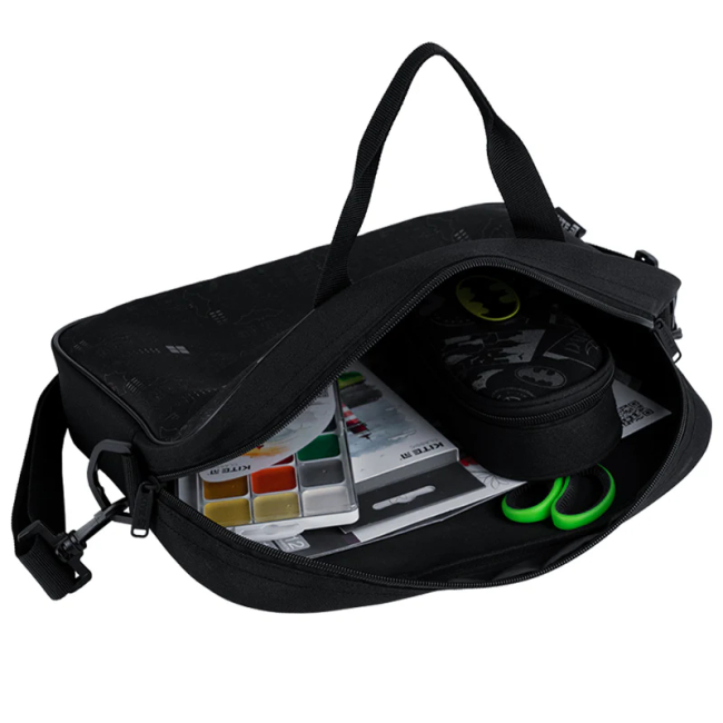 Рюкзаки и сумки - Школьная текстильная сумка Kite Batman (DC25-589)#4