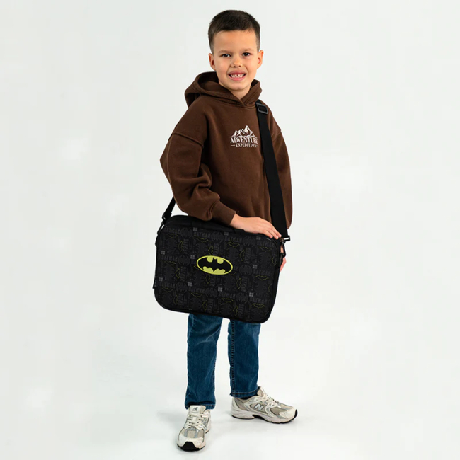 Рюкзаки и сумки - Школьная текстильная сумка Kite Batman (DC25-589)#5
