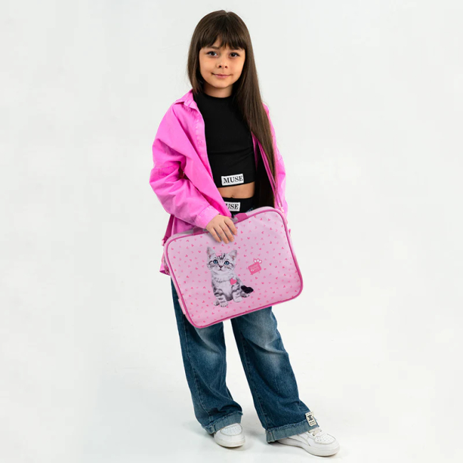 Рюкзаки и сумки - Школьная текстильная сумка Kite Studio Pets (SP25-589-1)#5