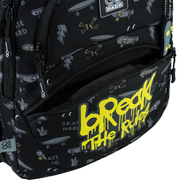 Рюкзаки и сумки - Рюкзак GoPack Education Break the rules (GO25-175M-6)#6
