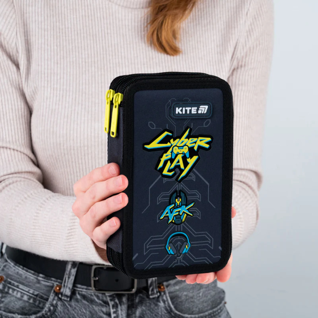 Пеналы и кошельки - Пенал Kite Cyber (K25-623-4)#5