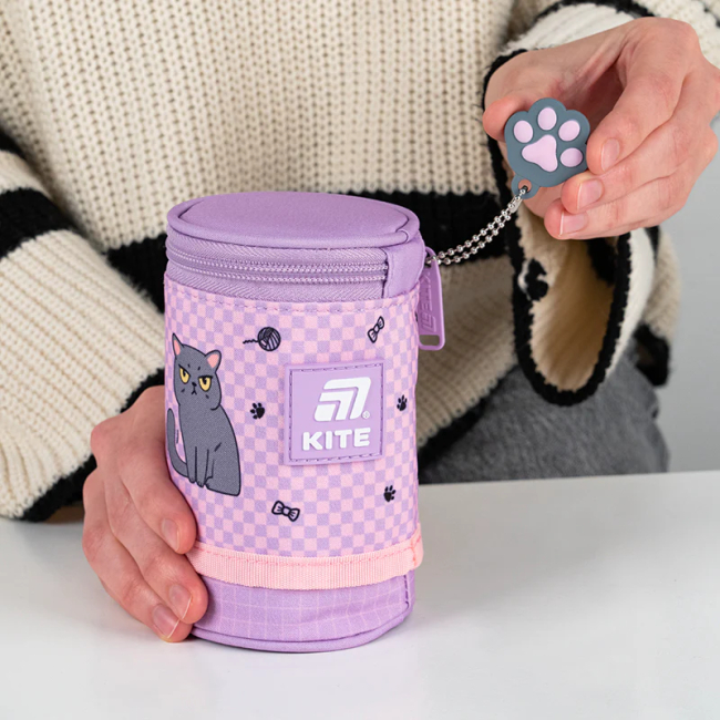 Пеналы и кошельки - Пенал Kite Lazy Cats (K25-684-3)#5