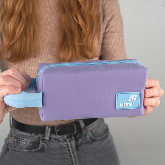 Пеналы и кошельки - Пенал Kite фиолетово-голубой (K25-2703-3)#4