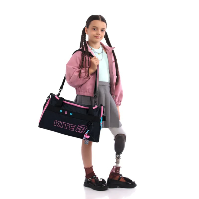 Рюкзаки и сумки - Сумка спортивная Kite Education Color splash (K25-2505-2)#5