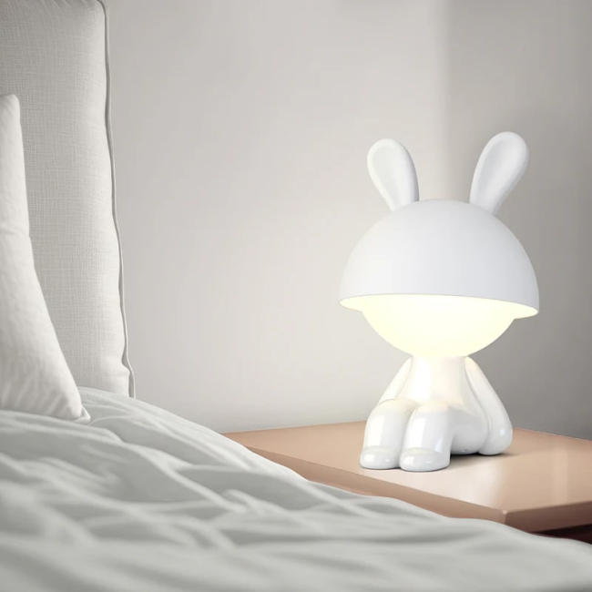 Ночники, проекторы - Светильник Kite Cute bunny белый (K25-316-1-1)#4