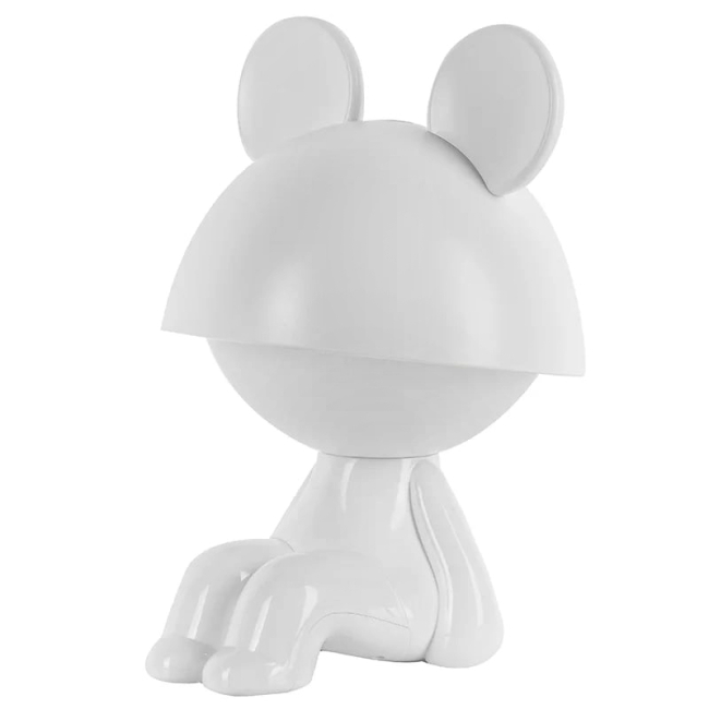 Ночники, проекторы - Светильник Kite Cute mouse белый (K25-316-2-1)#2