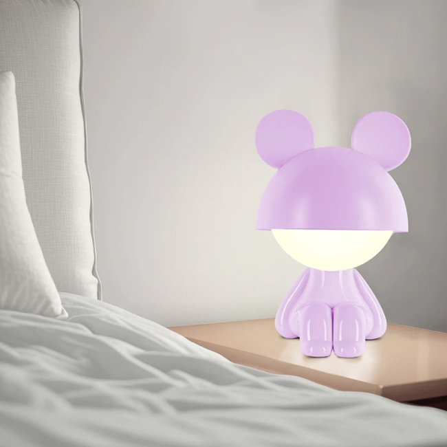 Ночники, проекторы - Светильник Kite Cute mouse фиолетовый (K25-316-2-5)#4